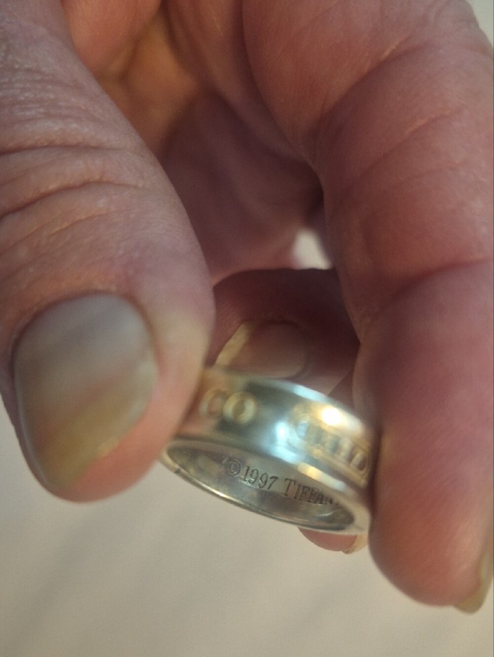 Tiffany&CO Sterling SilverBand - Classic Silver Ring... - Picture 9 of 11